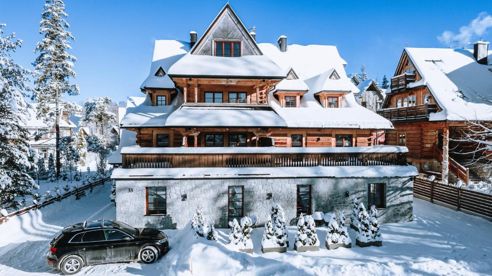 Gorskie Szczyty Apart & Spa Apartament 11 Sauna Jacuzzi I Parking W Cenie Zakopane Exterior foto