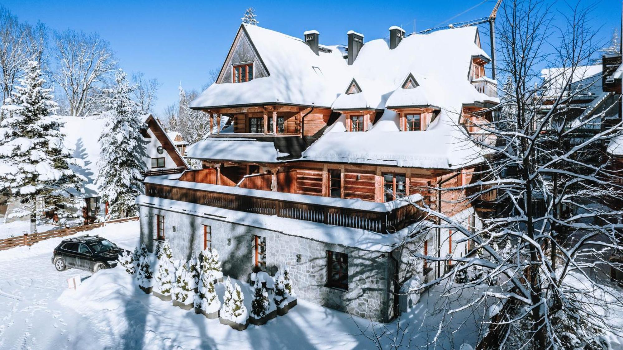 Gorskie Szczyty Apart & Spa Apartament 11 Sauna Jacuzzi I Parking W Cenie Zakopane Exterior foto