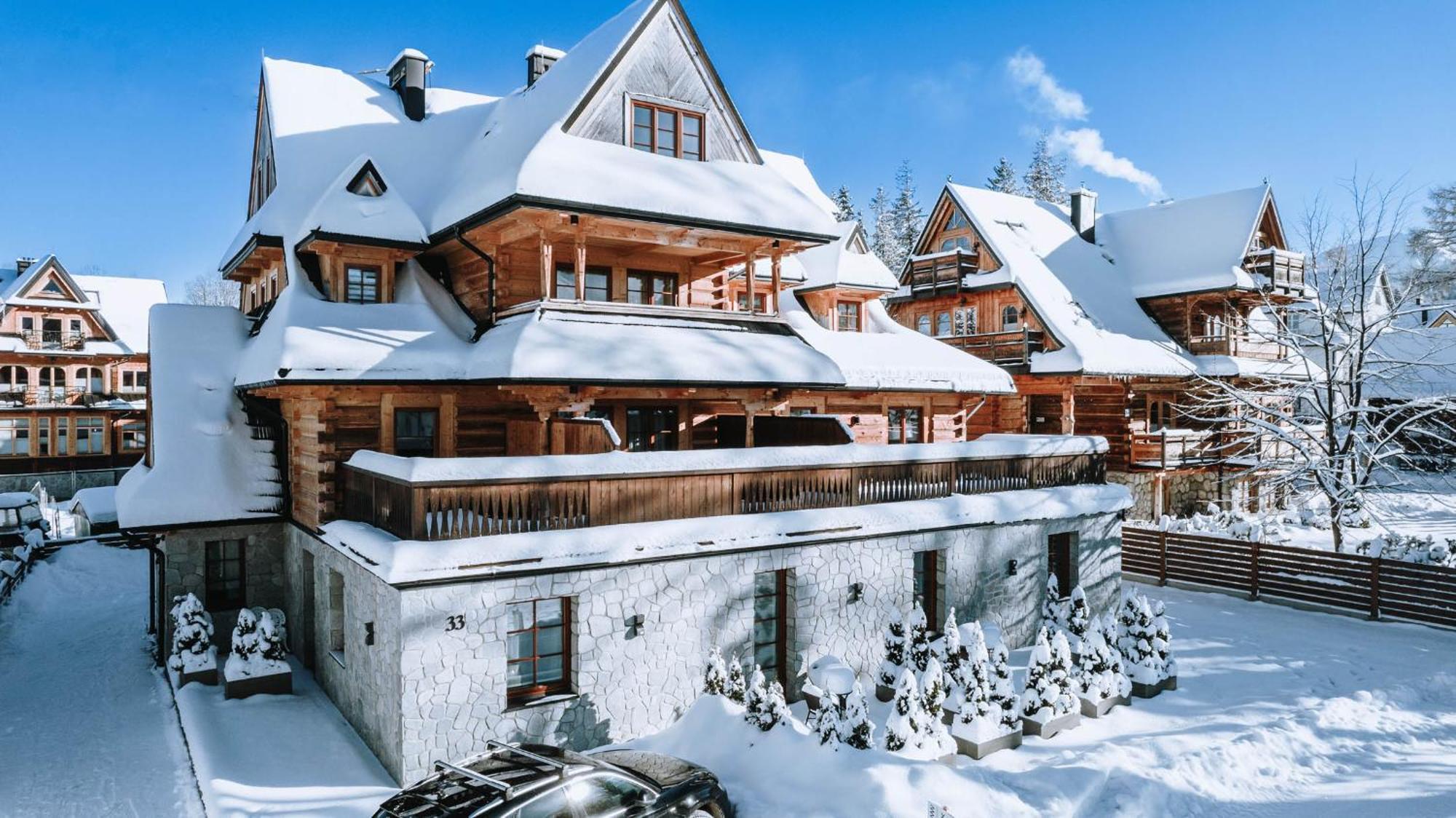 Gorskie Szczyty Apart & Spa Apartament 11 Sauna Jacuzzi I Parking W Cenie Zakopane Exterior foto